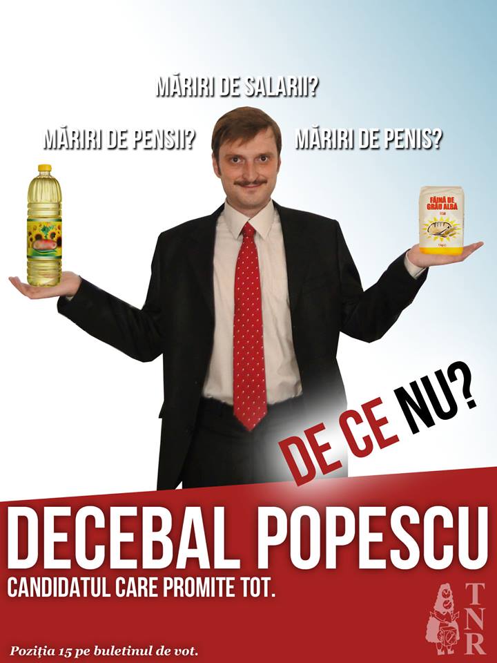 Decebal Popescu Președinte!