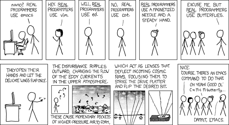 #378 Real Programmers on XKCD
